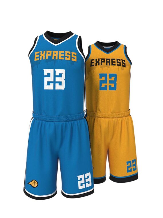 Basketball Uniform Series Full V-Neck