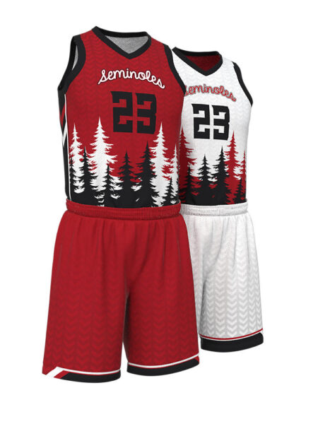 Basketball Uniform Series Full V-Neck