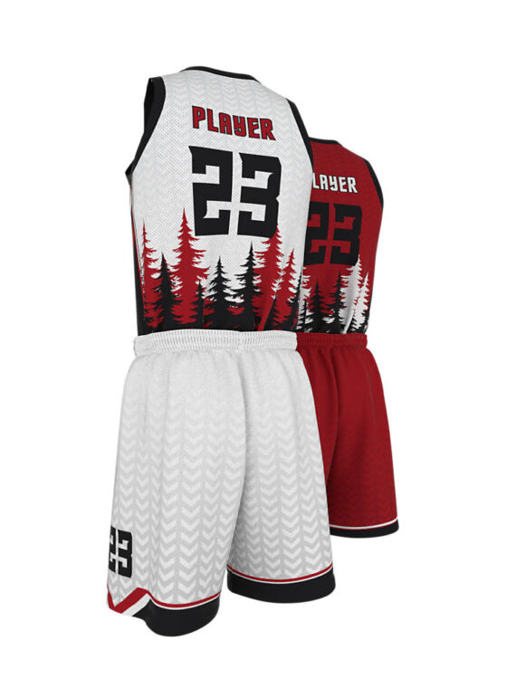 Basketball Uniform Series Full V-Neck