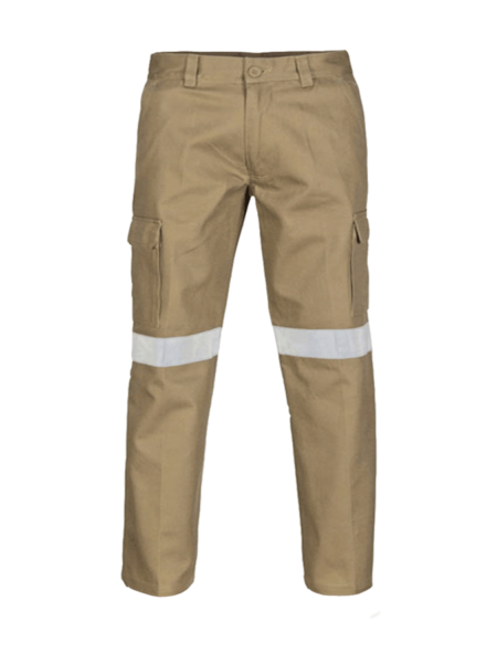 Khaaki Cargo Trouser with Knee Reflectors