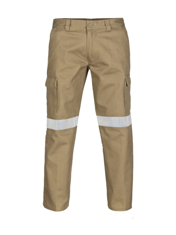 Khaaki Cargo Trouser with Knee Reflectors