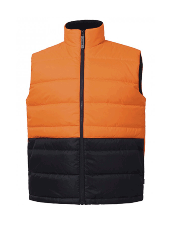 Waterproof and Wind Resistant Puffed Vest