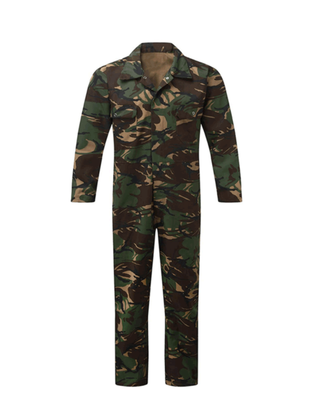 Camouflage Coverall in PC Blend