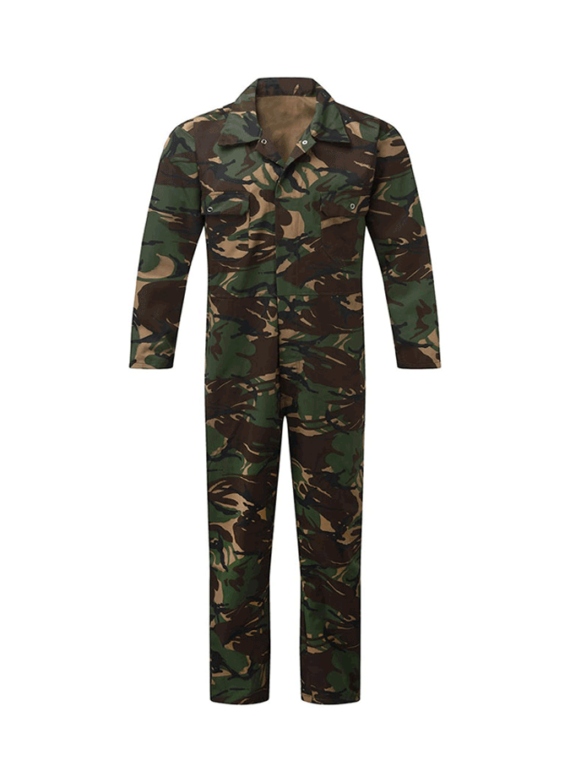 Camouflage Coverall in PC Blend