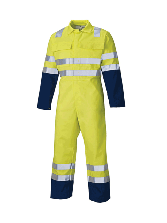 100% Cotton Fire Retardant Coverall with Reflectors