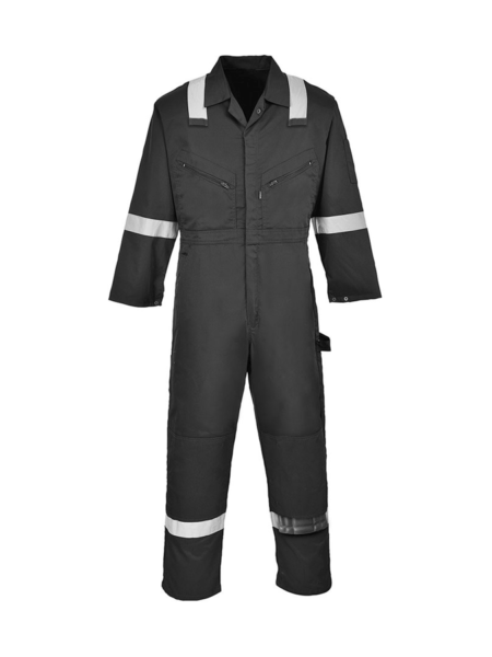 Hi-Vis Coverall with Padded Knees