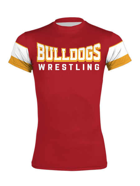 Wrestling Short Sleeve Compression Tee