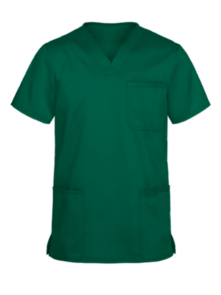 Green Scrub with Front Pockets