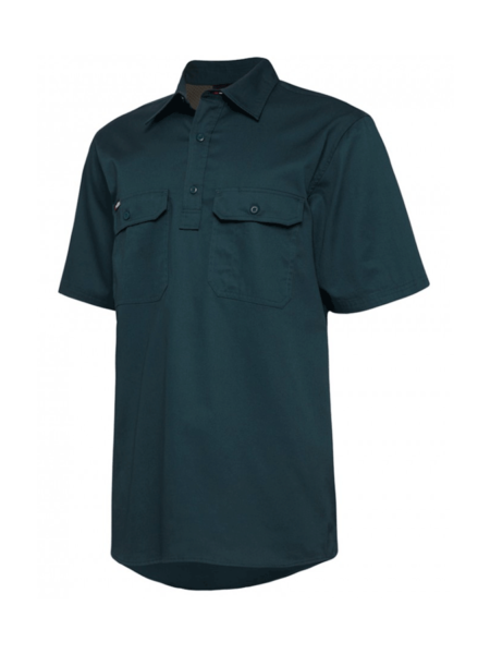 Closed Front Cotton Shirt