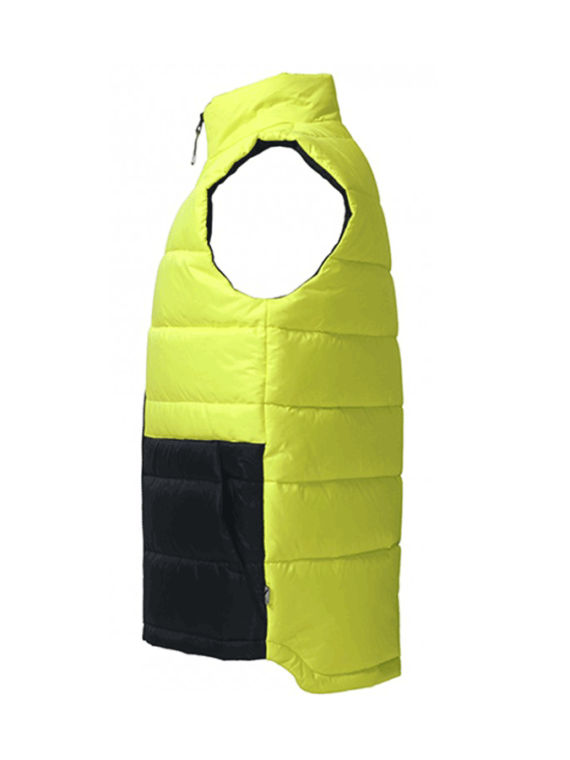 Black and Yellow Insulated Vest