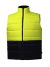 Black and Yellow Insulated Vest