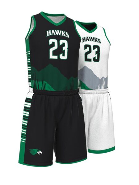 Basketball Uniform Series Full V-Neck