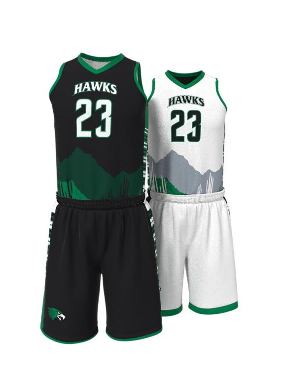 Basketball Uniform Series Full V-Neck