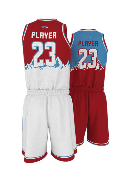 Basketball Uniform Series Full V-Neck